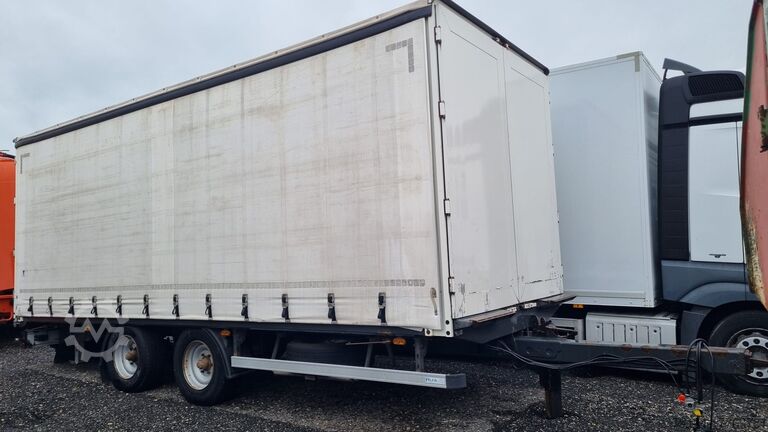 Trailer with flatbed & tarpaulin Rufa ZHC 11-21