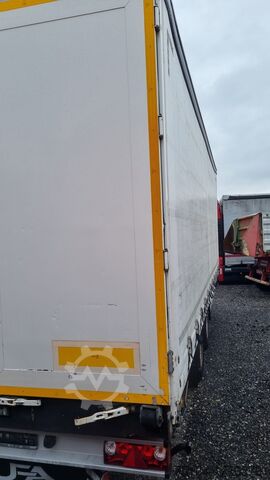 Trailer with flatbed & tarpaulin Rufa ZHC 11-21