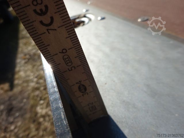 Car trailer UNSINN FZ-TECHNIK PU3542-13-2040 Hochlader 3,5t Winde Rampe 100KMH