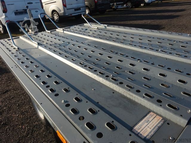 Motorcycle trailer STEMA SHM 13-25-18.1 Motorradtransporter 100Kmh Rampe