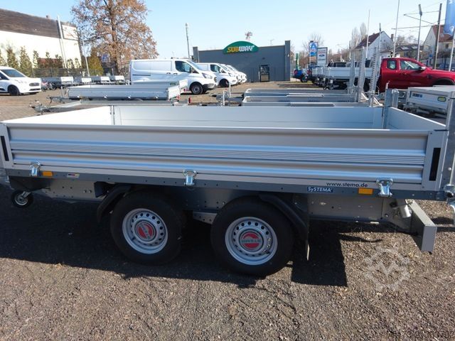 Car trailer STEMA ROCKO II SHRK .2  Rückwärtskipper 100