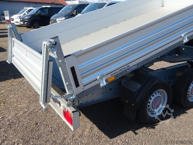 Car trailer STEMA ROCKO II SHRK .2  Rückwärtskipper 100