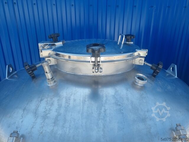 1233L pressure vessel with double jacket Speidel 