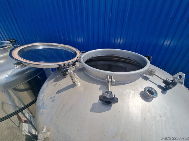1233L pressure vessel with double jacket Speidel 