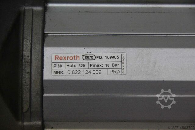 Pneumatic cylinder Rexroth 0 822 124 009