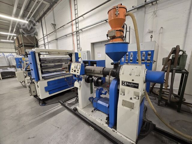 Chillroll-Extrusionsanlage für Folien Kuhne K45-24D