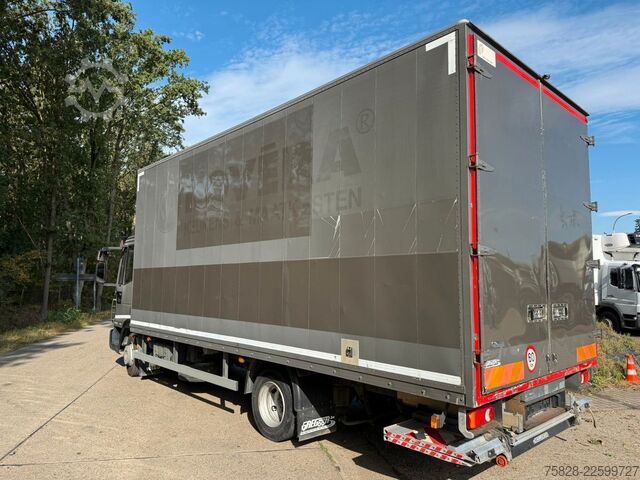 Box truck IVECO Eurocargo 80E18  EEV / NUR 195518 KM