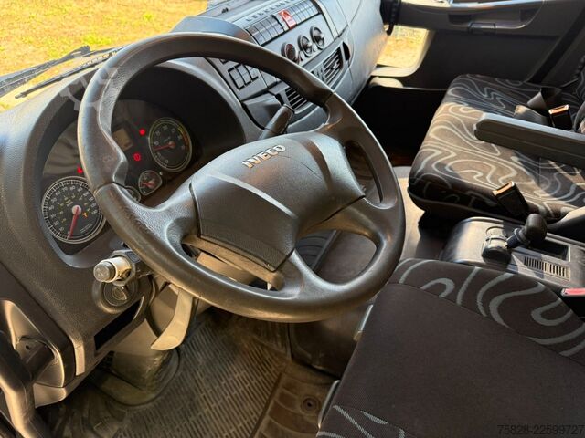 Box truck IVECO Eurocargo 80E18  EEV / NUR 195518 KM