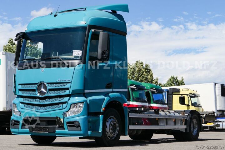 Swap body truck MERCEDES-BENZ Actros 1840 BDF 2-Tanks LBW Euro 6
