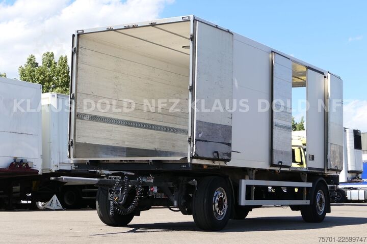 Box trailer ACKERMANN-FRUEHAUF A 18 Koffer 43m³ Durchladesystem