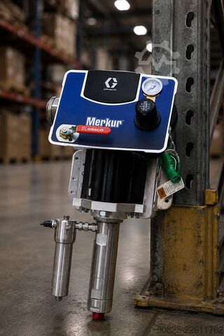 Paint finishing system Graco 30:1-Merkur-Pumpe