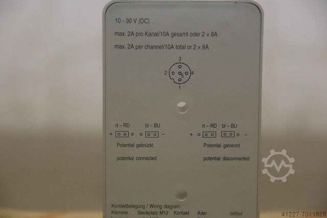 Sensor-actuator distributor Weidmüller SAI-8-M 5P M12 170125