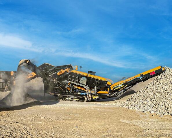 Tracked Scalping Screen FABO Tracked Screen Mobile Screening Plant FTJ-1175 FTB-1550