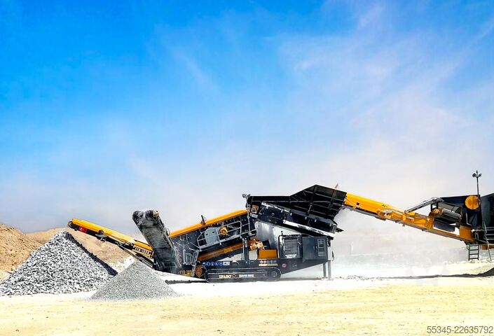 Tracked Scalping Screen FABO Tracked Screen Mobile Screening Plant FTJ-1175 FTB-1550
