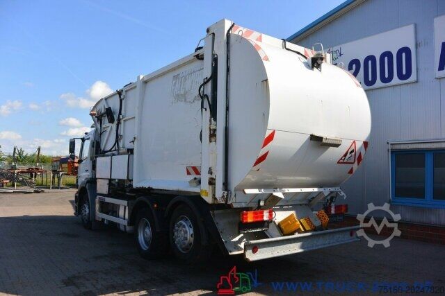Garbage truck Mercedes-Benz Axor 2529 Faun Überkopf Frontlader 25 m³ 1.Hand