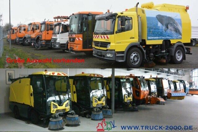 Road sweeper Schmidt Johnston Bucher Sweeper CX 201 Kehren + Sprühen Klima