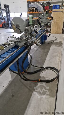 Double-head mitre saw machine Pertici univer 403