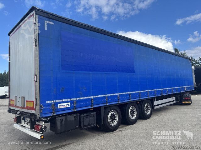Auflieger mit Pritsche & Plane Schmitz Cargobull Semitrailer Curtainsider Standard