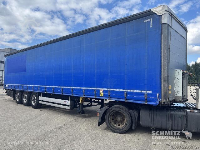 Auflieger mit Pritsche & Plane Schmitz Cargobull Semitrailer Curtainsider Standard
