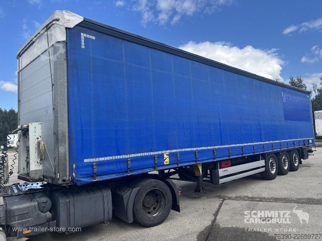 Auflieger mit Pritsche & Plane Schmitz Cargobull Semitrailer Curtainsider Standard