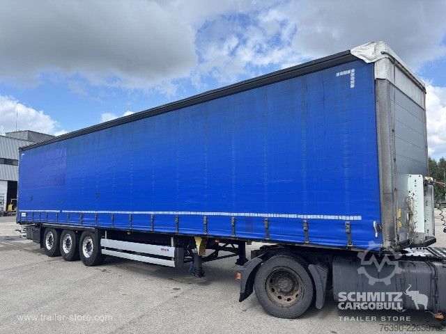 Auflieger mit Pritsche & Plane Schmitz Cargobull Semitrailer Curtainsider Standard