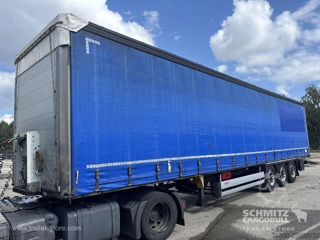 Auflieger mit Pritsche & Plane Schmitz Cargobull Semitrailer Curtainsider Standard