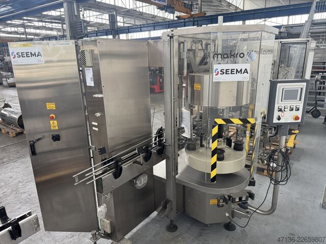Labeling machine 2 stations 4,500 bph Makro MAK-1 4P Ua2 Lw