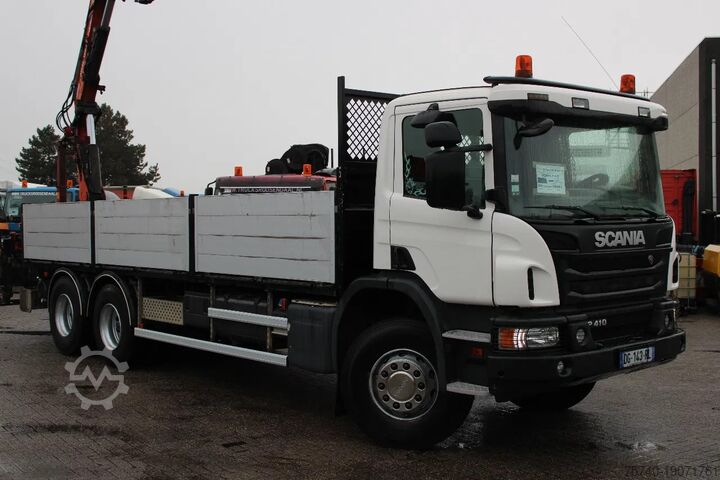 Crane truck Scania P410 + atlas 190 4x hydrolic + 6x4 remote + EU...