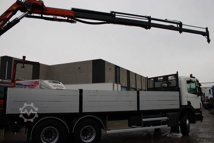 Crane truck Scania P410 + atlas 190 4x hydrolic + 6x4  remote + EU...