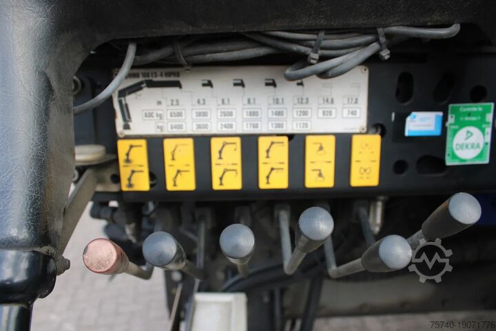 Crane truck Scania G440 hiab 166-4 hipro + 6x4 + manual + remote