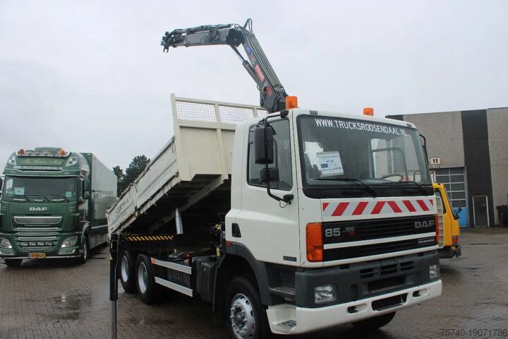 Tipper DAF Kipper 6x4 + SPRING + EURO 1 + no CRANE + Manue...