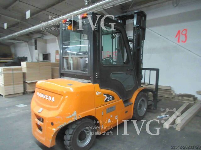 Electric forklift HANGCHA eco, CPD 38 - XEY2 - SI
