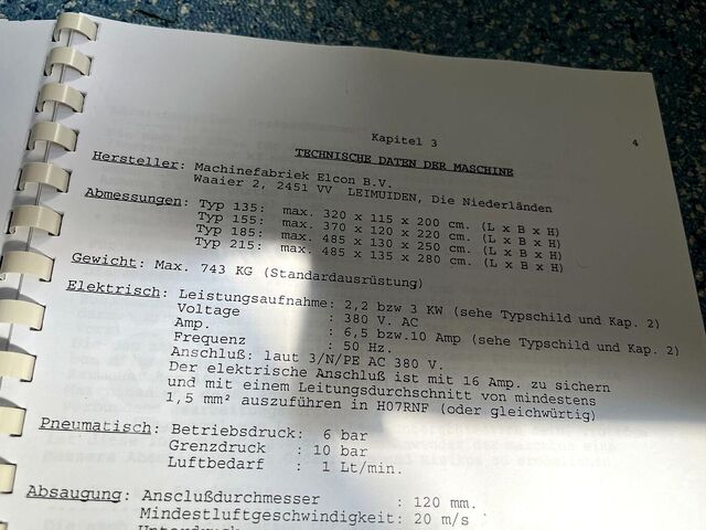 Panel saw ELCON 155 DS