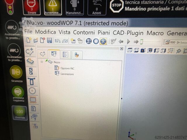 Bearbeitungszentrum HOMAG BMG 110 / VENTURE 115 L