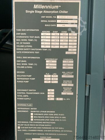 York Kaltwassersatz York HW 3B2/C1