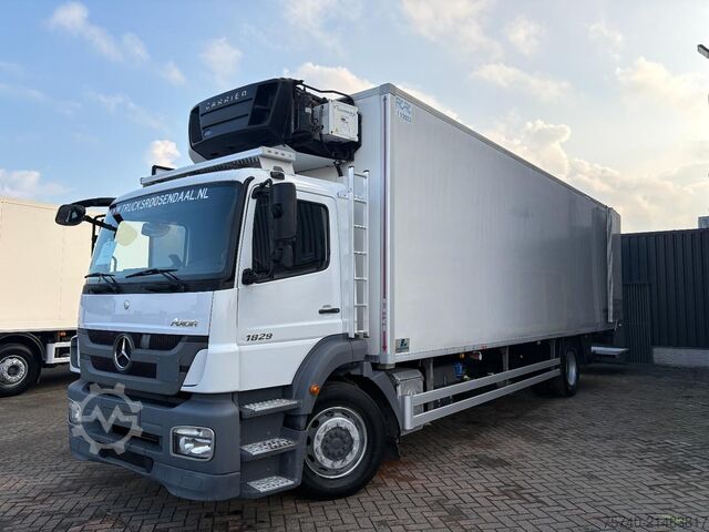 Refrigerated/freezer transport Mercedes-Benz AXOR 1829 + MANUAL + EURO 5 + LIFT + CARRIER