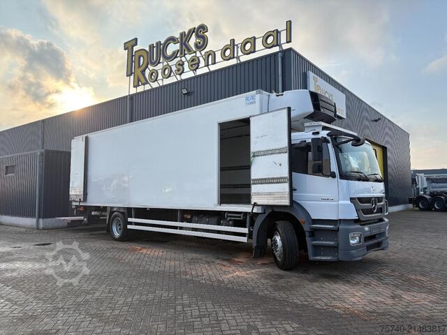 Refrigerated/freezer transport Mercedes-Benz AXOR 1829 + MANUAL + EURO 5 + LIFT + CARRIER