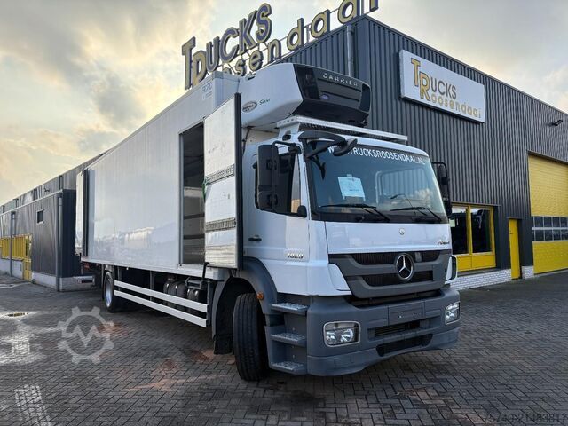 Refrigerated/freezer transport Mercedes-Benz AXOR 1829 + MANUAL + EURO 5 + LIFT + CARRIER