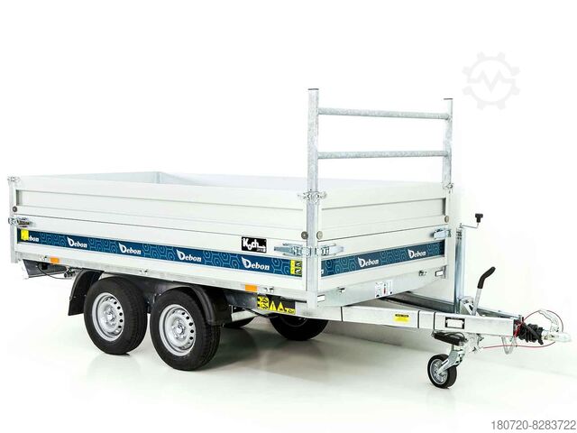Car trailer Debon Heckkipper 155x305cm 2,0t E-Pumpe BWA