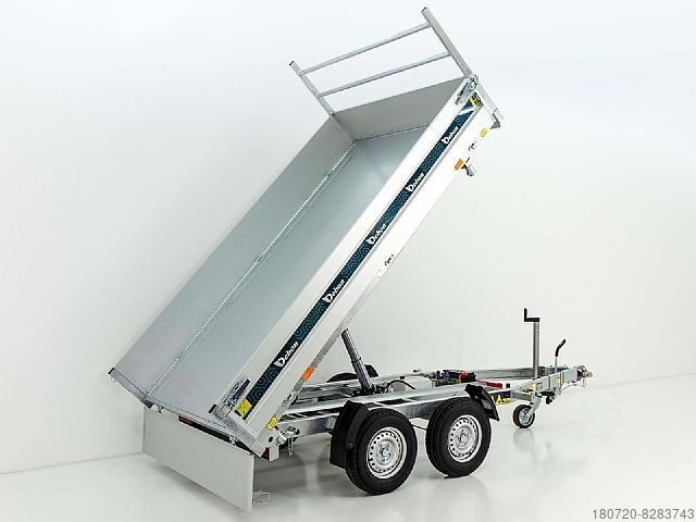 Dreiseitenkipper Anhänger Cheval Liberté Debon Dreiseitenkipper 180x306 2,6t E-Pumpe