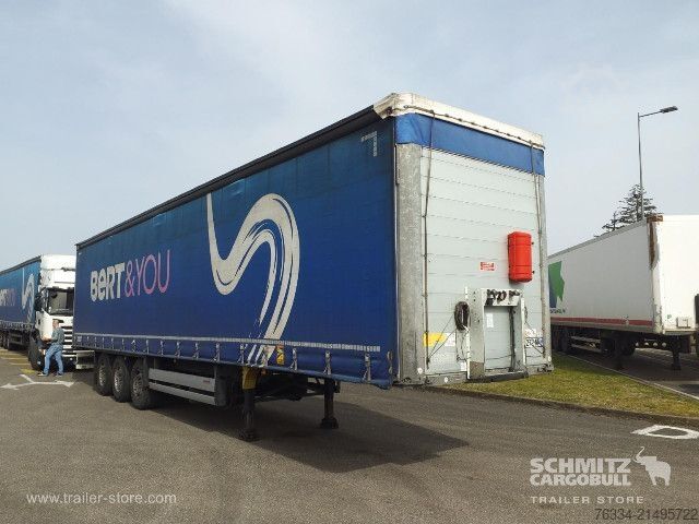 Open semitrailer with tarp Schmitz Cargobull Semitrailer Curtainsider Standard