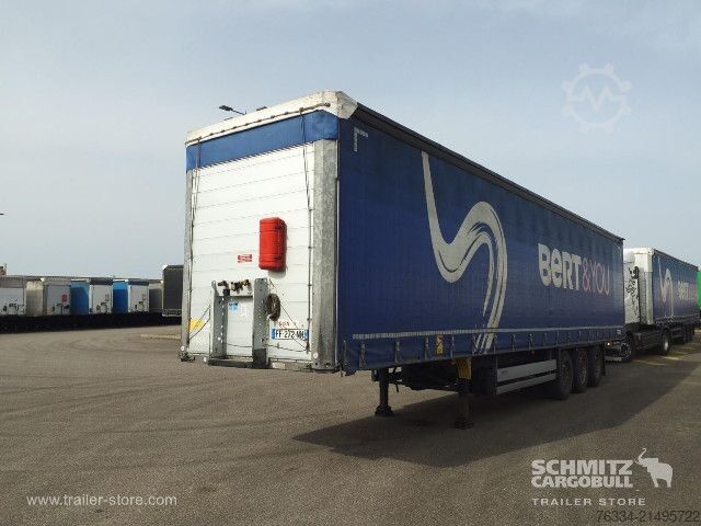 Open semitrailer with tarp Schmitz Cargobull Semitrailer Curtainsider Standard