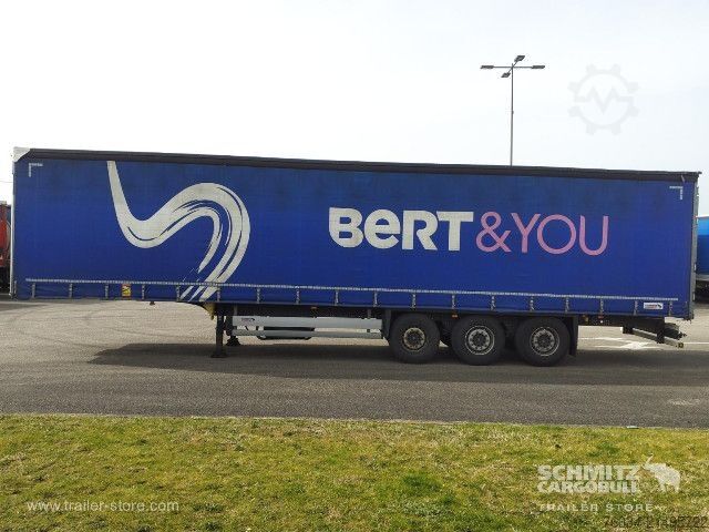 Open semitrailer with tarp Schmitz Cargobull Semitrailer Curtainsider Standard