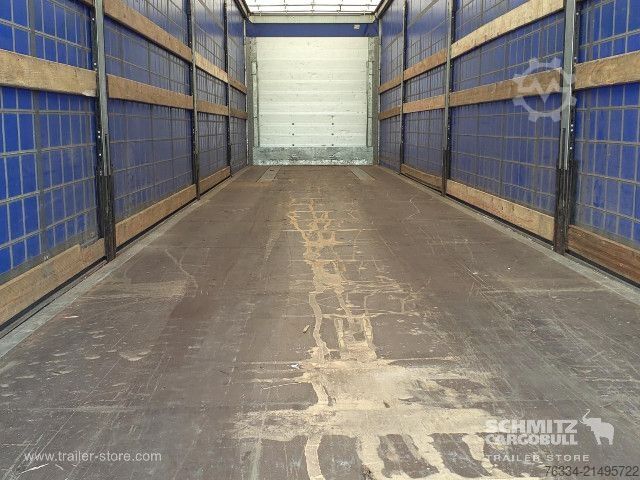 Open semitrailer with tarp Schmitz Cargobull Semitrailer Curtainsider Standard