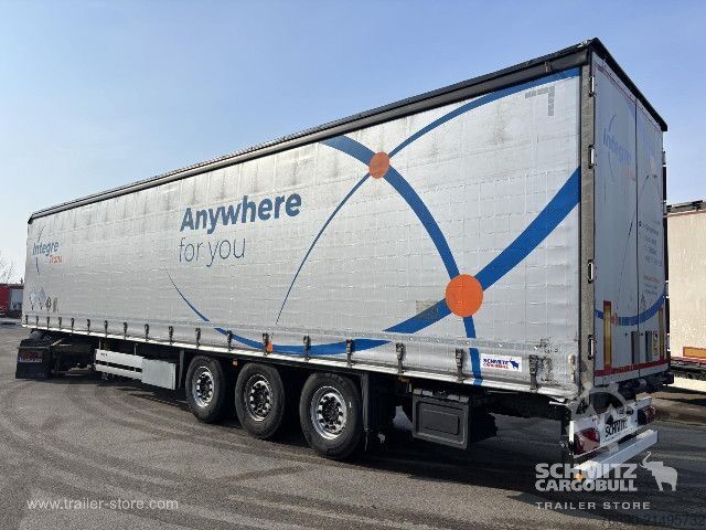 Open semitrailer with tarp Schmitz Cargobull Semitrailer Curtainsider Standard