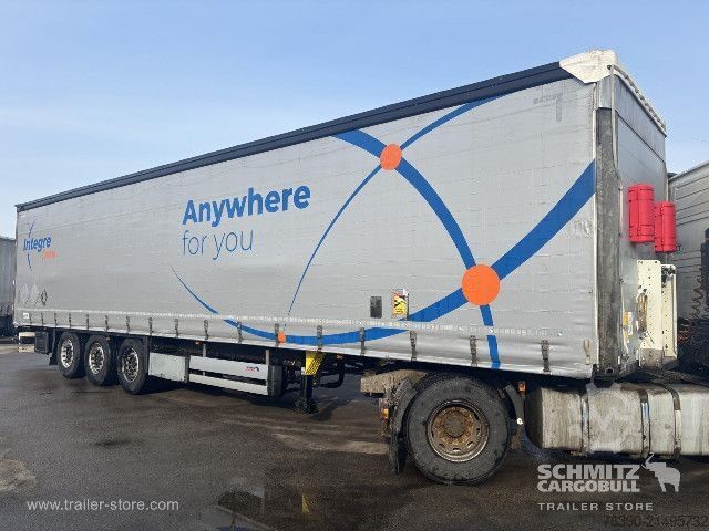 Open semitrailer with tarp Schmitz Cargobull Semitrailer Curtainsider Standard