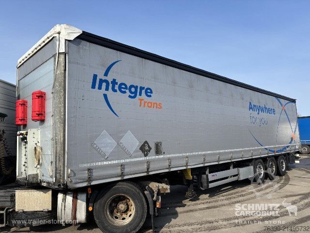 Open semitrailer with tarp Schmitz Cargobull Semitrailer Curtainsider Standard