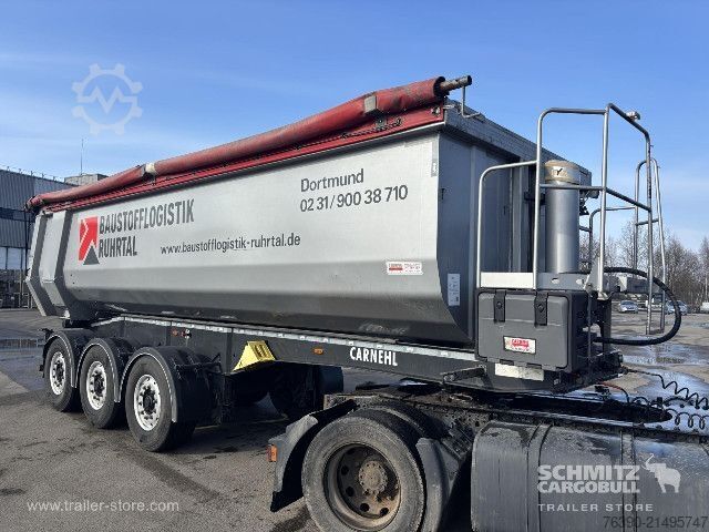 Tipper semitrailer Carnehl Semitrailer Tipper Alu-square sided body 24m³