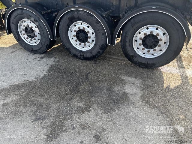 Tipper semitrailer Carnehl Semitrailer Tipper Alu-square sided body 24m³