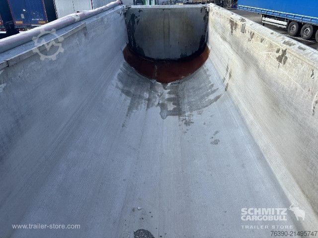 Tipper semitrailer Carnehl Semitrailer Tipper Alu-square sided body 24m³